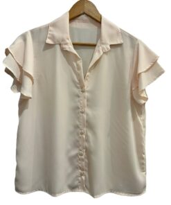 Alternative view of ART 24138: CAMISA EVA DE CREP MANGA VOLADO