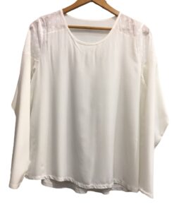 ART 2521: BLUSA FILIS DE POPLIN MANGA LARGA