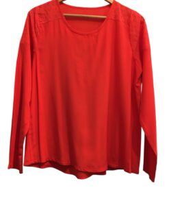 Alternative view of ART 2521: BLUSA FILIS DE POPLIN MANGA LARGA