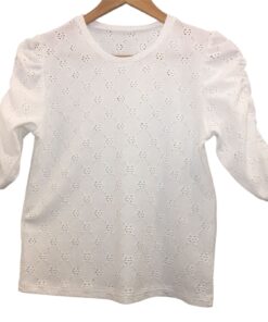 Alternative view of ART 2661:  BRODERIE MANGA FRUNCE 3/4