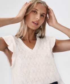 Alternative view of ART 6101: BLUSA AURORA BRODERIE ELASTIZADA CUELLO V