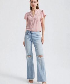 Alternative view of ART 25801: CAMISA DAIA DE BRODERIE IMPORTADO