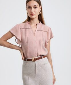 ART 25801: CAMISA DAIA DE BRODERIE IMPORTADO