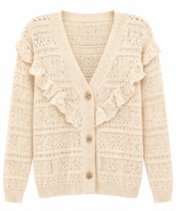 Alternative view of ART 2669 C : SACO HILO CON VOLADO