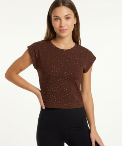 ART 2684: REMERA SIN MANGA CON BRILLO