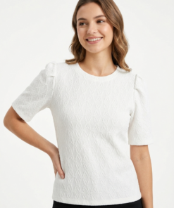 ART 6112: BRODERIE MANGA CORTA