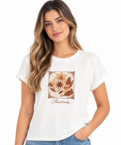 ART 2674 A: REMERA LINO CON BORDADO IMPORTADO TALLE GRANDE